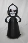 TRMESIA 4FT Halloween Ghost Inflatable Blow up Death God Decoration with LED Lights Indoor Outdoor Party Holiday Lawn Graden Holiday Decoration
