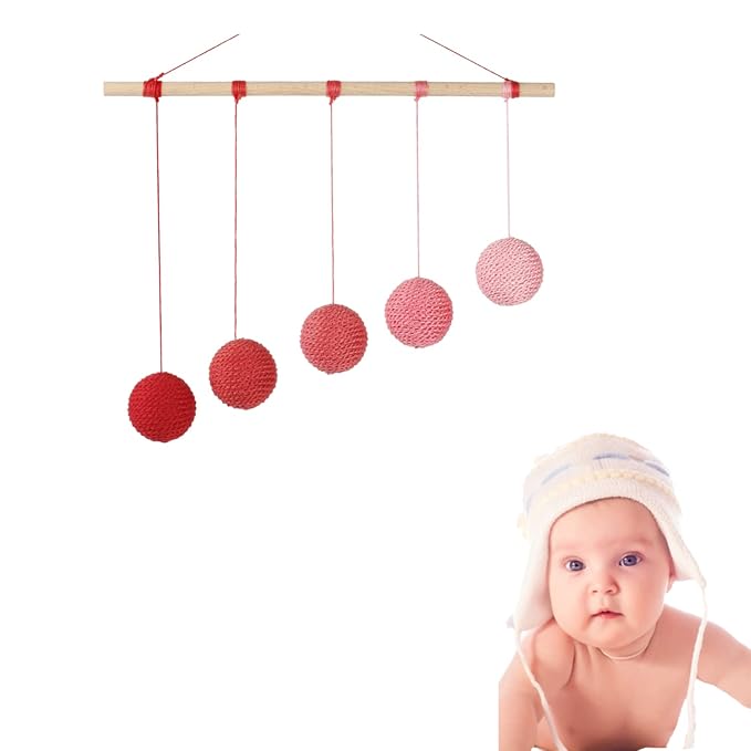 Set of 4X Montessori Mobile, Gobbi Mobile, Munari Mobile, Dancer Mobile, Octahedron, Mobile Bebe, Hanging Mobile, Montessori Materials