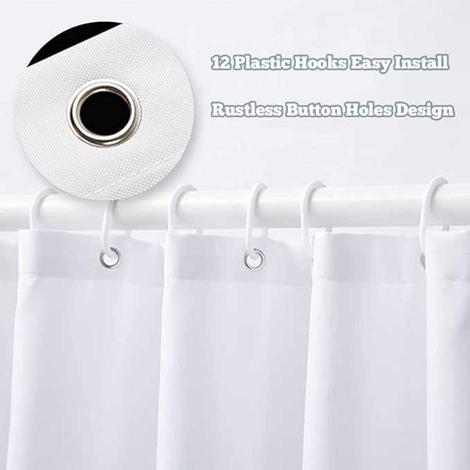Funny Skull Skeleton Shower Curtain Gothic Spooky Black White Retro Bone Cool Horror Halloween Modern 60Wx72L Inch Shower Curtain Bathroom Set Bath Curtain Bathtub Accessories Home Decor
