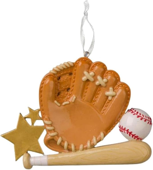 2025 Baseball Christmas Ornament – Sports-Themed Holiday Decoration – Baseball Ornament Keepsake for Players, Fans & Families – Custom Sports Ornament Gift for Tree (Baseball Glove)