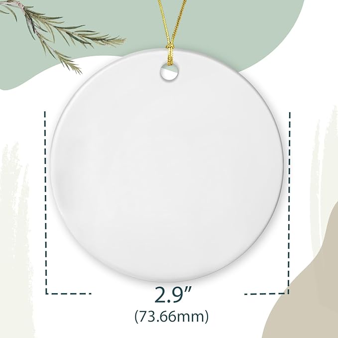 Customized Purple Cabbage Ceramic Ornament With Name Xmas 2025, Christmas Tree Hanging, Personalized Add Text Christmas Decor Gifts for Family