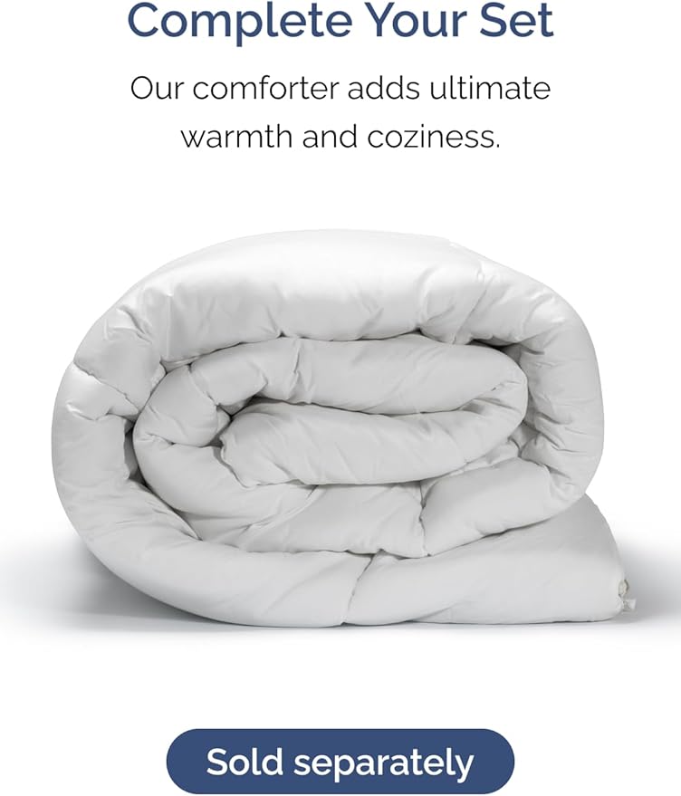 Extra Deep Split King Sheet Set - 7 Piece Breathable & Cooling Sheets - Hotel Luxury Bed Sheets Set - Easy Fit - Soft, Wrinkle Free & Comfy Sheets Set - Royal Blue Sheet Set with Extra Deep Pockets