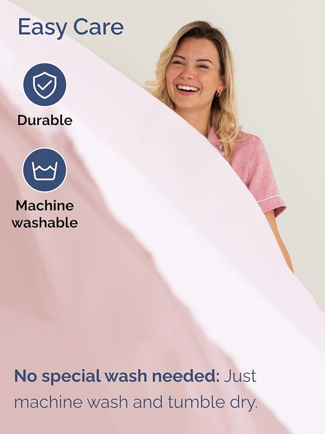 Extra Deep Full Sheet Set - 6 Piece Breathable and Cooling Sheets - Hotel Luxury Bed Sheets Set - Easy Fit - Soft, Wrinkle Free and Comfy Sheets Set - Lavender Pink Sheet Set with Extra Deep Pockets