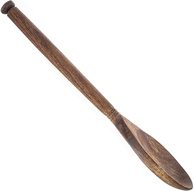 Labrea Life and Home 1pc Solid Acacia Wood Spoon Kitchen Utensils Cooking Baking Home Essentials 11.5 Inch
