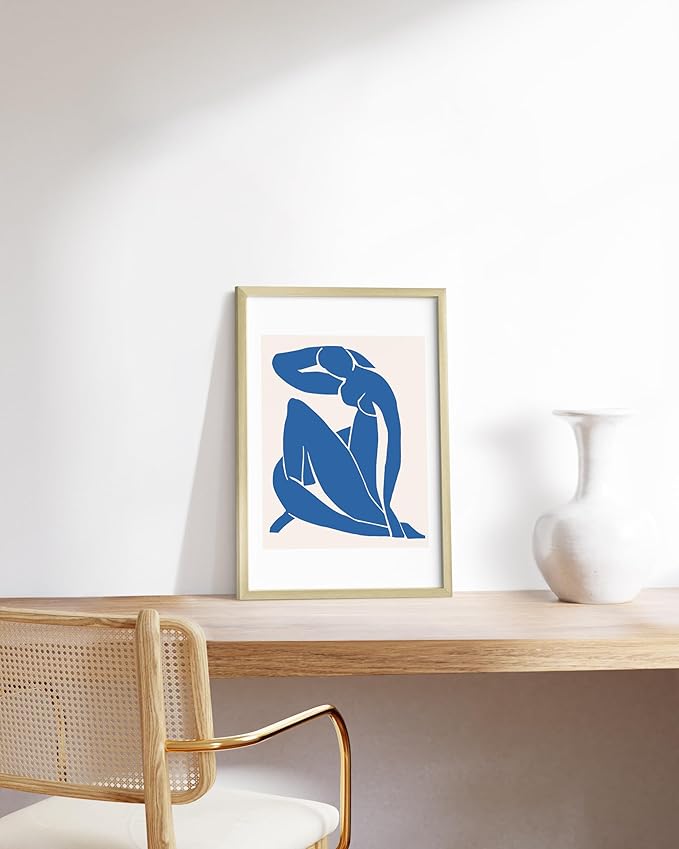 HAUS AND HUES Standalone Gold Aluminum Frame Set of 1-12x18