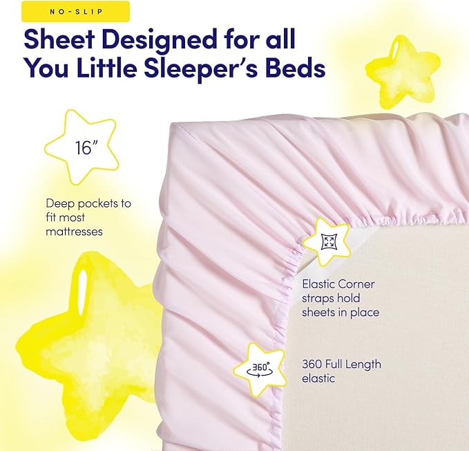 Heart Comforter Set Full Size for Girls – Soft Pink Bed in a Bag with Sheets, Pillowcases & Shams – Cute Kids Bedding with Love Hearts Design – Cozy Microfiber for Child or Tween Bedroom Decor