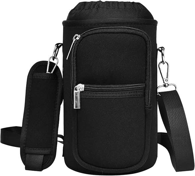 Water Bottle Bag Replacement - Carrying Pouch for Water Jug Flask Bottles, Stainless Steel Gallon Water Bottle Sleeve