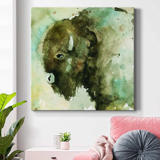 Canvas Prints Wall Art Animals Painting for Wall Décor, On Guard Wall Art, Ready to Hang, 32'' x 32''