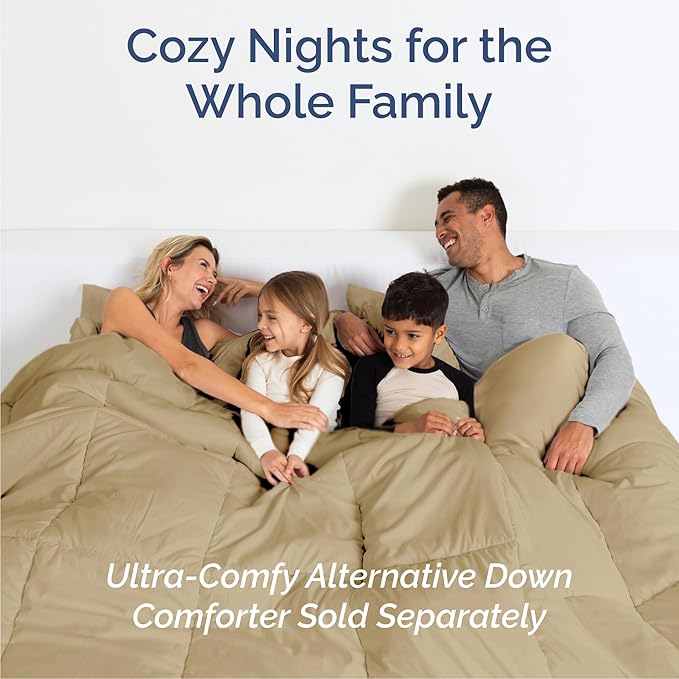 Queen Size Sheet Set - 6 Piece Set - Hotel Luxury Bed Sheets - Extra Soft - Deep Pockets - Easy Fit - Breathable & Cooling Sheets - Wrinkle Free - Comfy - Tan - Beige Bed Sheets - Queens Sheets - 6 PC