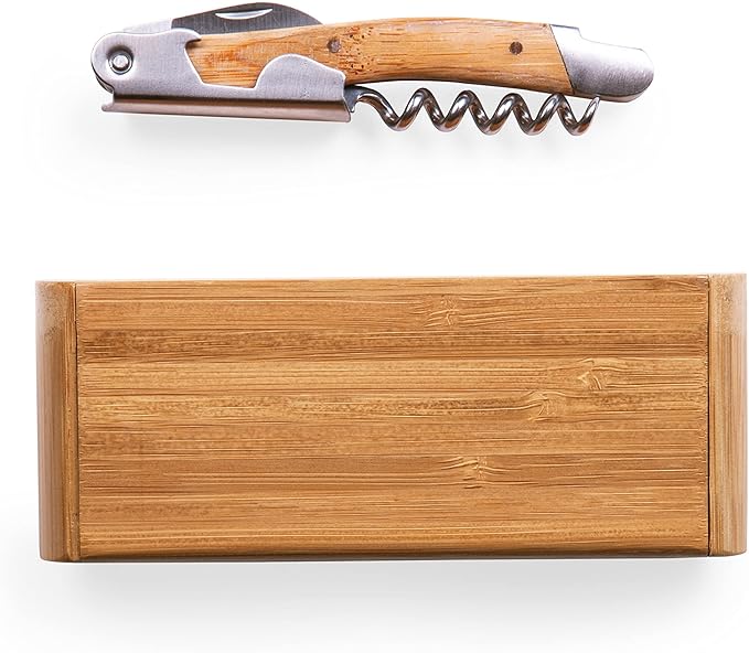 NFL LA Rams Elan Engraved Tool Set, One Size, Bamboo