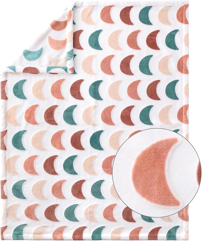 The Peanutshell 5 Piece Baby Crib Bedding Set for Boys & Girls - Newborn, Infant & Toddler Nursery Bed Set Decor with Fitted Crib Sheets, Blanket, Dust Ruffle Comforter - Joshua Tree