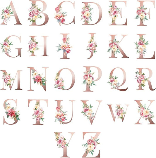 Letter Name Ornament, Personalized Christmas Ornaments 2025, Custom Initial A-Z Monogram Ornament, Family Keepsake Customized