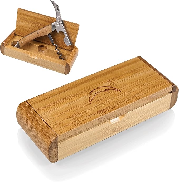 NFL New Orleans Saints Elan Engraved Tool Set, One Size, Bamboo