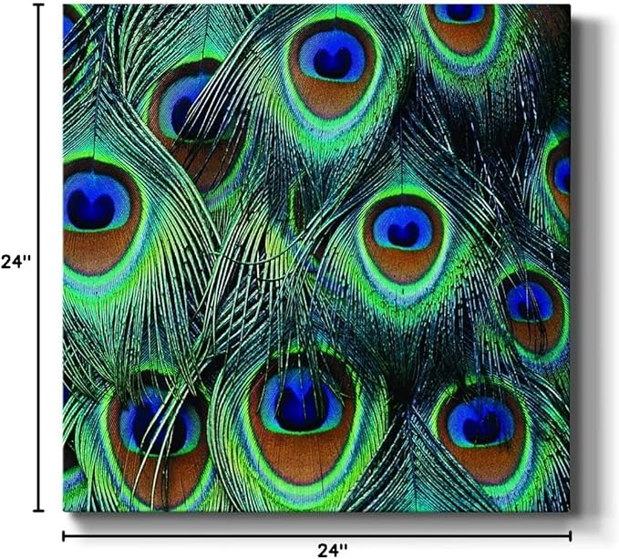 Abstract Wall Art Animals Poster for Bedroom and Living Room,All for Show Wall Art, Ready to Hang, 24'' x 24''