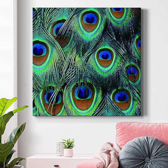 Abstract Wall Art Animals Poster for Bedroom and Living Room,All for Show Wall Art, Ready to Hang, 24'' x 24''