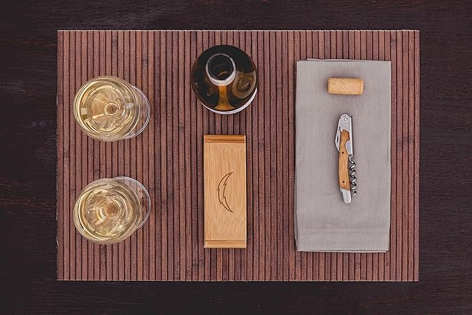 NFL LA Rams Elan Engraved Tool Set, One Size, Bamboo