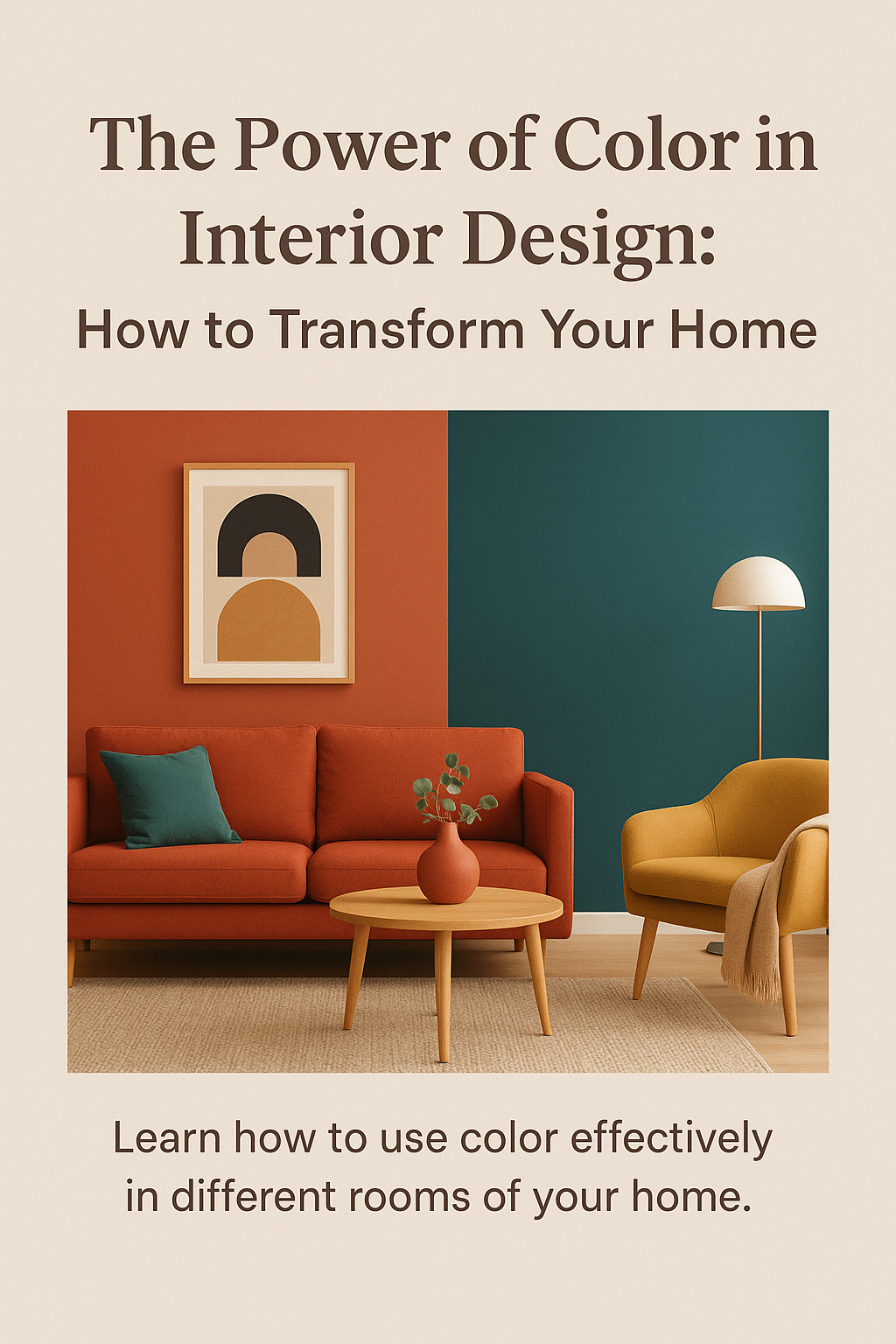 The Power of Color in Interior Design: How to Transform Your Home