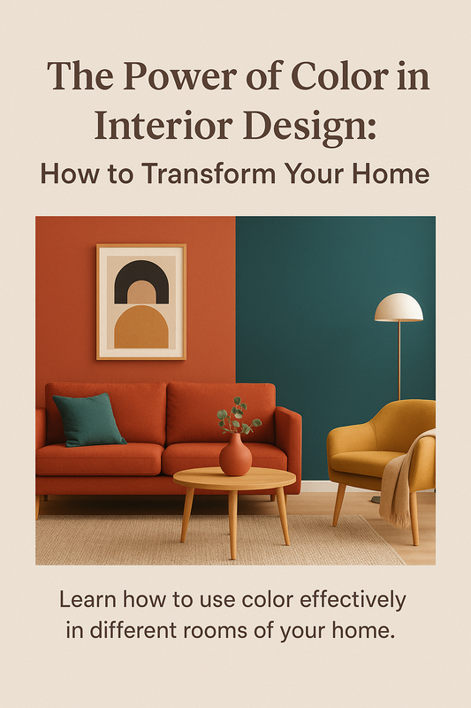 The Power of Color in Interior Design: How to Transform Your Home