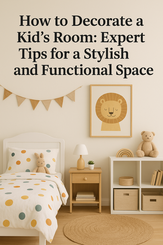 How to Decorate a Kids’ Room: Expert Tips for a Stylish and Functional Space