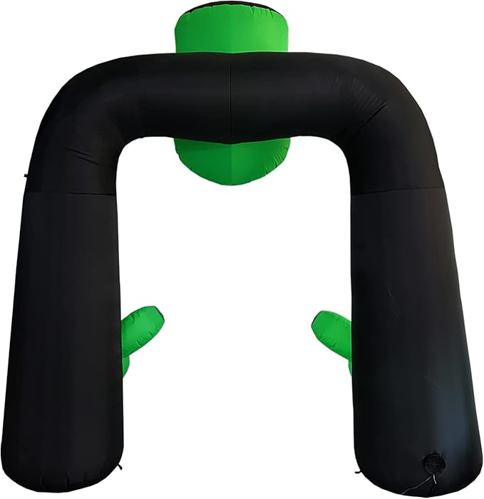 Amazingforless [9FT] Inflatable Halloween Animated Archway Blow-Up Yard Decorations with Bright LED Lights, Weather-Resistant Fabric, Halloween Inflatable Blow Up Lawn Outdoor Decoration