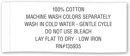 DII Variegated Tabletop Collection, Placemat Set3x19, Light Blue, 6 Piece