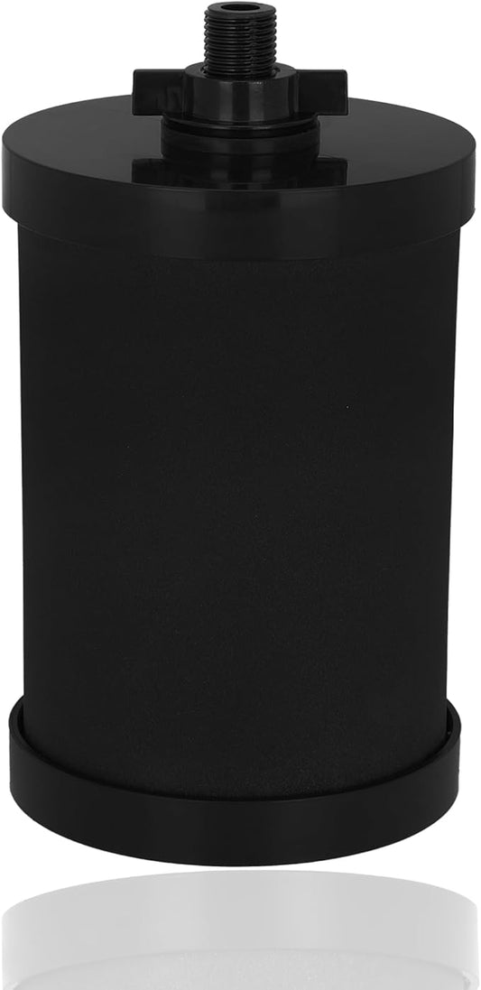 2387 Pro Filter Replacement, NSF/ANSI 42 Certified for Alexapure Water Filter Replacement, 5,000 Gallon Throughput Capacity Compatible with Alexapure Water Filtration System - 1 Filter Pack Black