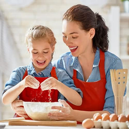 Kids Baking Set Real Cooking Kit Supplies with Kids Apron, Chef Hat, Oven Mitt, Recipes and Kitchen Accessories Tools for Toddler Dress Up Kids Gift for Little Kids Gift
