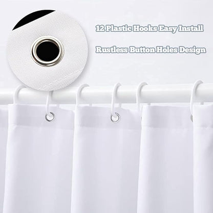 Funny Skull Skeleton Shower Curtain 60Wx72L Inch Gothic Spooky Cute Cat Cool Unique Bone in Bathtub Retro Horror Scary Bathroom Set Halloween Plant Bath Curtain Bathtub Accessories Home Decor