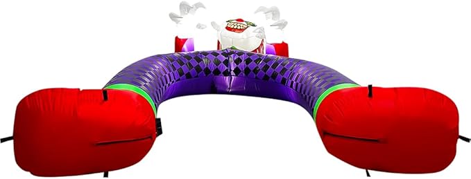 Amazingforless [10FT] Inflatable Halloween Animated Archway Blow-Up Yard Decorations with Bright LED Lights, Weather-Resistant Fabric, Halloween Inflatable Blow Up Lawn Outdoor Decoration