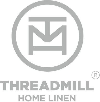 Threadmill Luxury 100% Cotton King Sheets - 800 Thread Count Jacquard Celine Ivory, Better Than Egyptian Cotton,4 Pc Striped Bed Set, Damask Sheets, Fits 16'' Deep Pocket