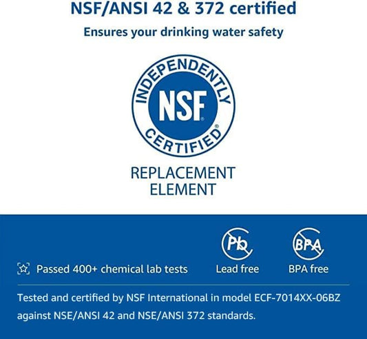 Filterlogic NSF Certified Pitcher Water Filter, Replacement for Brita® Water Filter Pitchers, Dispensers, Classic 35557, OB03, Mavea® 107007 and More (Pack of 3)