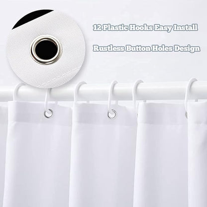 Funny Skull Skeleton Shower Curtain Gothic Spooky Black White Retro Bone Cool Horror Halloween Modern 60Wx72L Inch Shower Curtain Bathroom Set Bath Curtain Bathtub Accessories Home Decor
