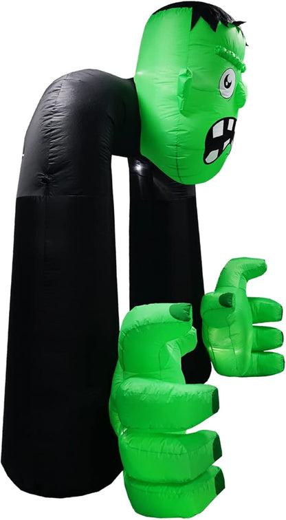 Amazingforless [9FT] Inflatable Halloween Animated Archway Blow-Up Yard Decorations with Bright LED Lights, Weather-Resistant Fabric, Halloween Inflatable Blow Up Lawn Outdoor Decoration