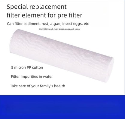 2023-2024-Replaceable-Filter-Cartridge-Tap-Water-Household-Pre-Filter-Pp-Cotton-Filter-Cartridge-Household-Transparent-Water (3 Replacing the filter element)