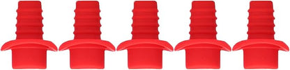 5PCS Fat Separator,Silicone Gravy Fat Separator Stopper Replacement for OXO,Leakproof Wine Toppers Keep Wine Fresh for Up to a Week with Airtight Seal