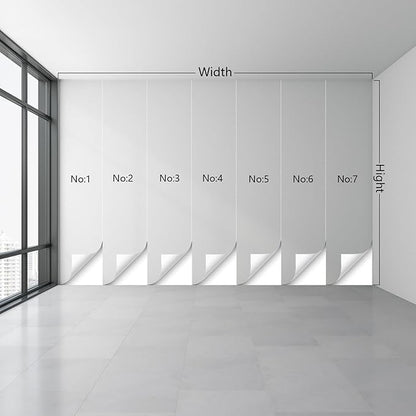 Gray Flower Bedroom Wallpaper Mural (Not Peel and Stick)