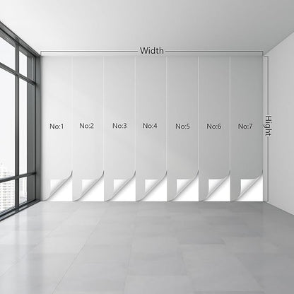 Retro Church Geometric Corridor Wallpaper Mural (Not Peel and Stick)