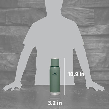 STANLEY Adventure To Go Insulated Travel Tumbler - 25oz - Leak-Resistant Stainless Steel Insulated Bottle with Insulated Cup Lid and Splash-Free Stopper
