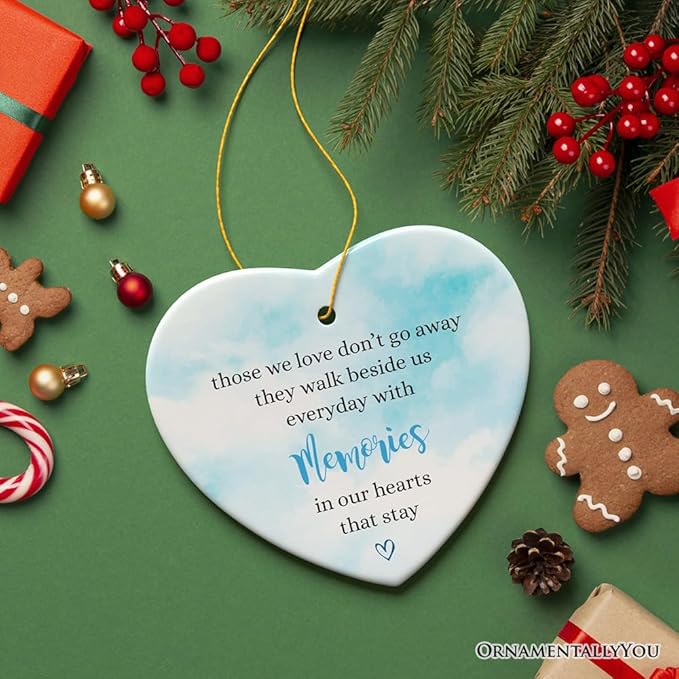 Memories in Our Hearts Ornament, Beloved Remembrance