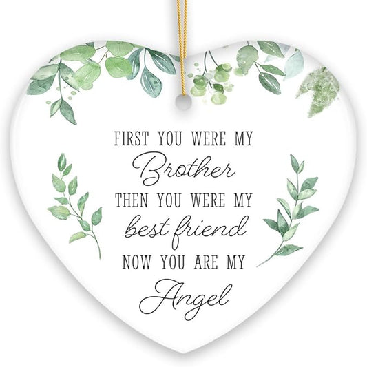 My Brother, My Angel Ornament, Sentimental Memorial