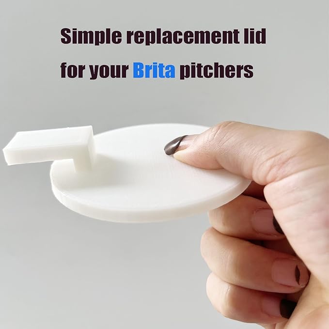 Replacement Lid for Brita Pitchers,Top Lid Replacement Accessories for Brita Everyday Elite Water Filter Pitcher,White