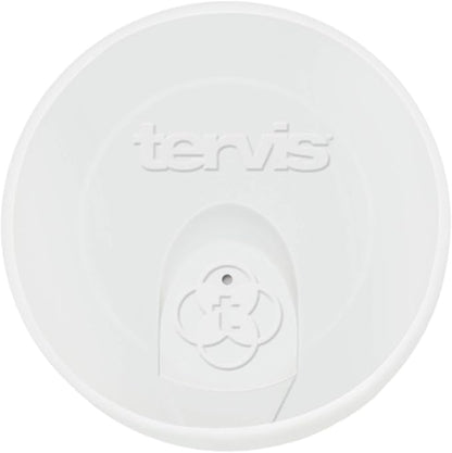 Tervis Travel Lid Made in USA Double Walled Insulated Tumbler Travel Cup Keeps Drinks Cold & Hot, Fits 16oz Tumblers, Clear