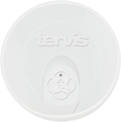 Tervis Travel Lid Made in USA Double Walled Insulated Tumbler Travel Cup Keeps Drinks Cold & Hot, Fits 10oz Tumblers, Clear