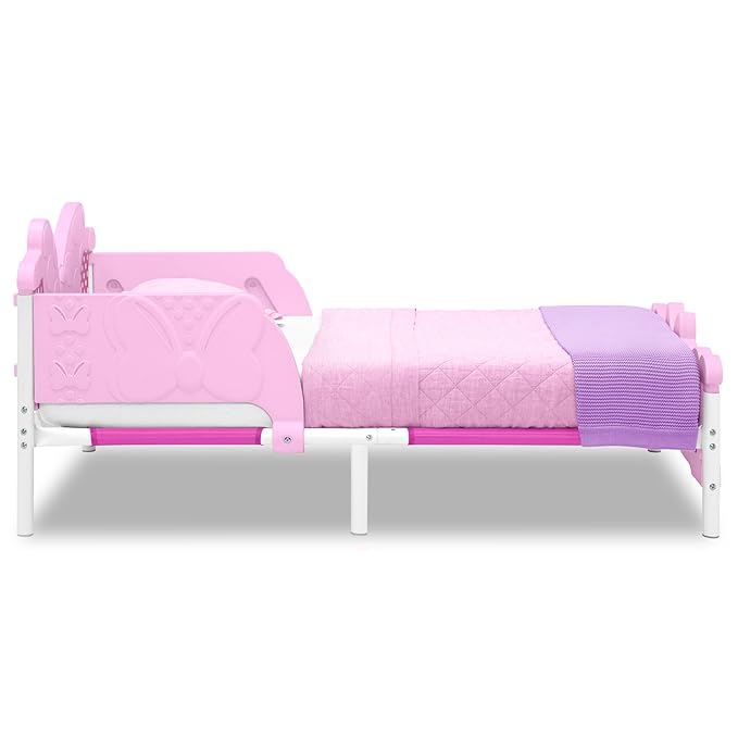 Delta Children Minnie Mouse 3D Toddler Bed, Pink