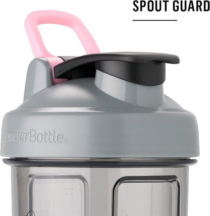 BlenderBottle Mickey & Friends Shaker Bottle Pro Series, Perfect for Protein Shakes and Pre Workout, 28-Ounce, Attitude is Everything