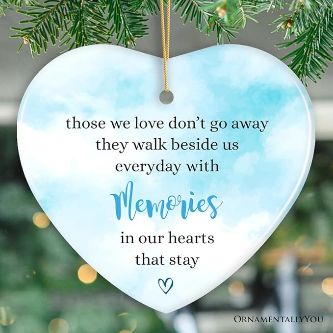 Memories in Our Hearts Ornament, Beloved Remembrance