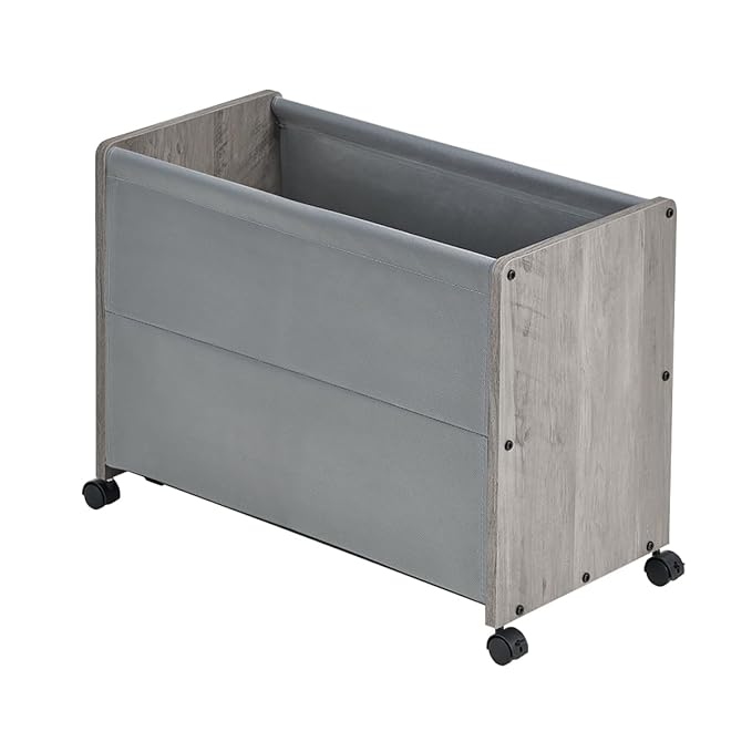 Toy Box, Toy Chest, Toy Box for Living Room, Kids Toys Storage Decorative, with Metal Frame, Grey, Patented Design