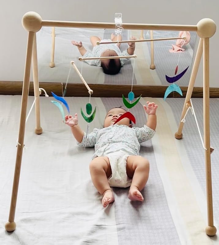 Set of 4 portable montessori - Munari, Gobbi, Octahedron, Dancers. Montessori mobile, Baby mobile, Hanging mobile baby boy and girl