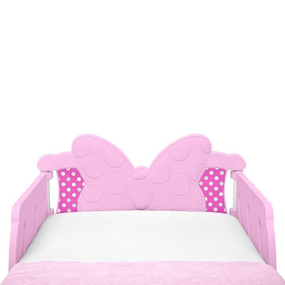 Delta Children Minnie Mouse 3D Toddler Bed, Pink