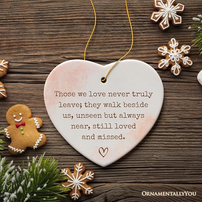 Always Near and Dear Memorial Ornament, Unseen Yet Forever Loved